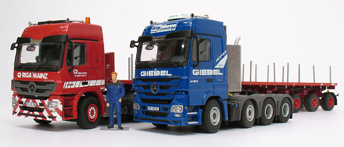 Picture Mercedes-Benz / Nooteboom Actros 2655 w/ ballast trailer – “Riga Mainz”