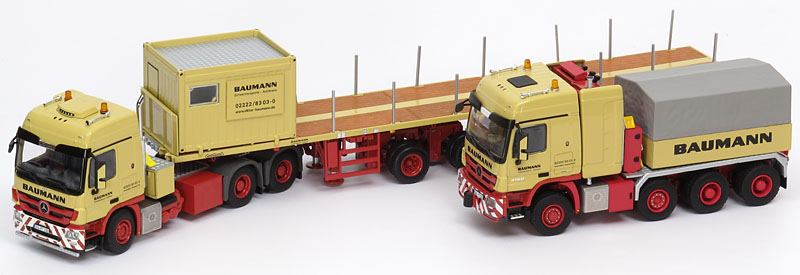 Picture Mercedes-Benz / Nooteboom Actros 3355 w/ ballast trailer – “Baumann”