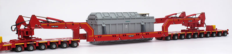 Picture MAN / Goldhofer TGX 41.680 / girder bridge – “Kahl”