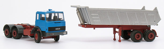 Picture Iveco / Meiller 330M26 w/ tipper semitrailer