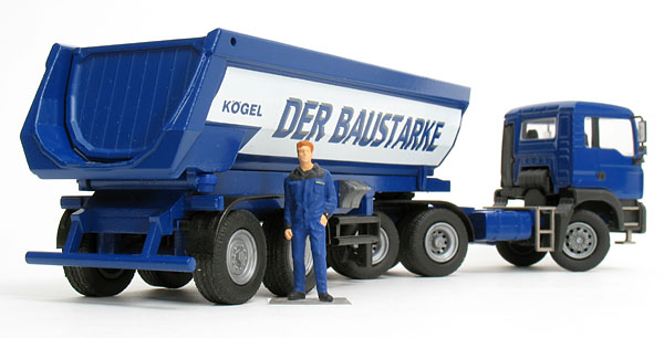 Picture MAN / Kögel TGA 26.430 with round trough trailer
