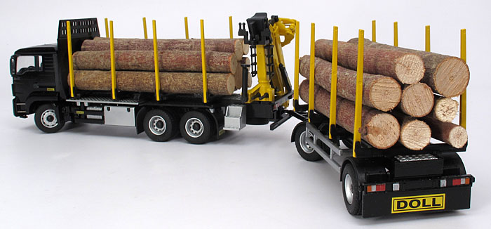 Picture MAN / Palfinger / Doll TGS 33.560 short timber transport – „Doll“