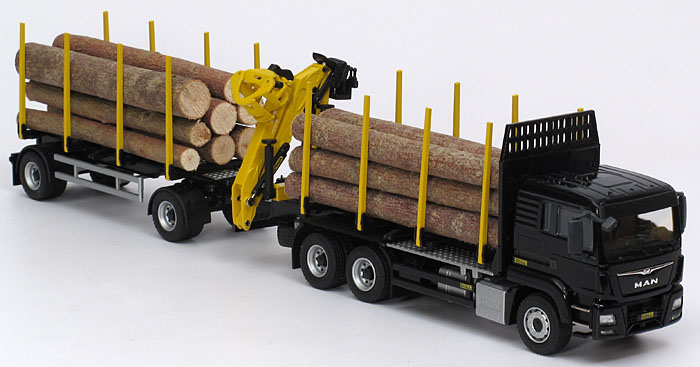 Picture MAN / Palfinger / Doll TGS 33.560 short timber transport – „Doll“