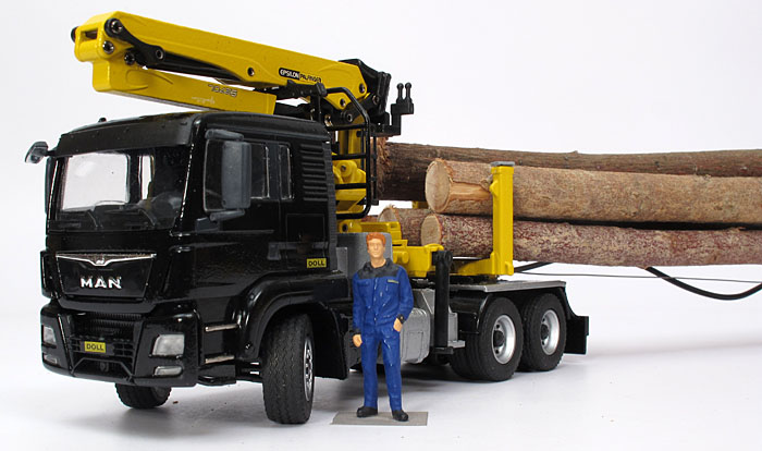 Picture MAN / Palfinger / Doll TGS long timber transport – „Doll“