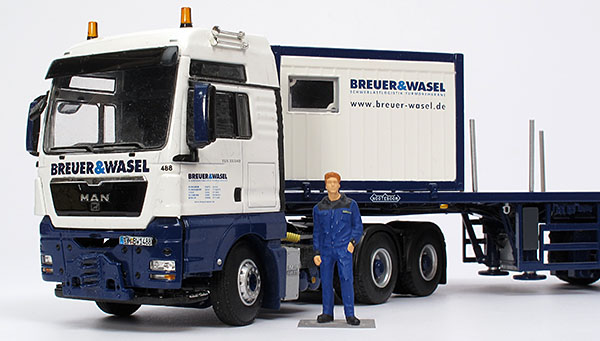 Picture MAN / Nooteboom TGX 33.540 w/ Ballasttrailer – “Breuer & Wasel”