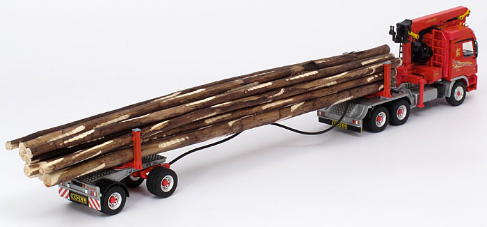 Picture Mercedes-Benz / Palfinger / Doll Actros long timber transport – „Rupp“