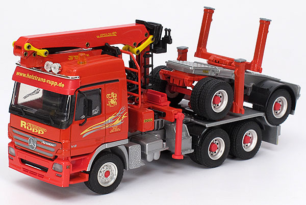 Picture Mercedes-Benz / Palfinger / Doll Actros long timber transport – „Rupp“
