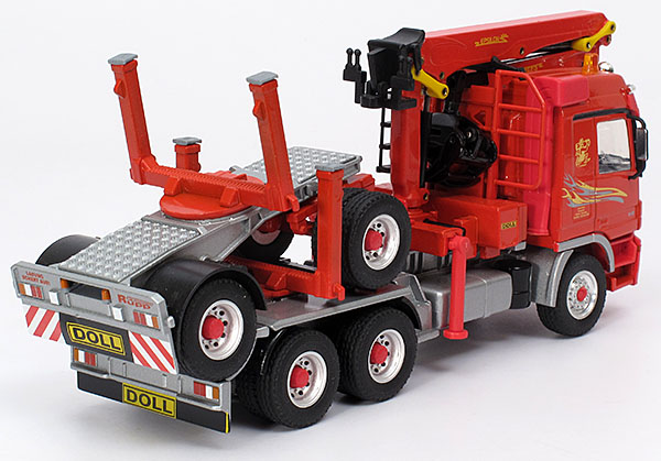 Picture Mercedes-Benz / Palfinger / Doll Actros long timber transport – „Rupp“