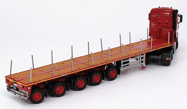 Picture Mercedes-Benz / Goldhofer Arocs w/ ballast trailer – “Riga Mainz”
