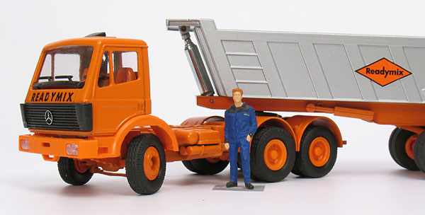 Picture Mercedes-Benz / Meiller SK 2635 w/ tipper semitrailer – „Readymix“