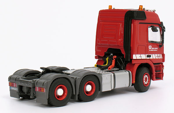 Foto Mercedes-Benz / Nooteboom Actros 2655 mit Ballasttrailer – „Riga Mainz“