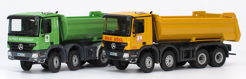 Foto Mercedes-Benz / Kögel Actros 4141 mit Rundmulde – „Max Bögl“
