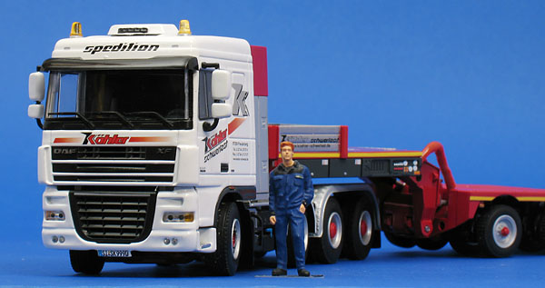 Foto DAF / Nooteboom XF105 mit Eurotieflader – „Köhler Schwerlast“