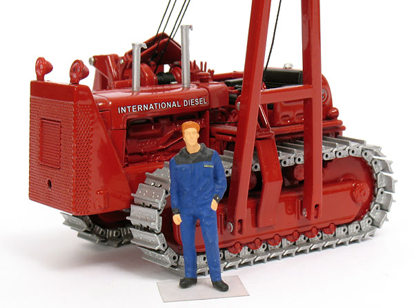 Foto International Harvester TD24 Rohrleger