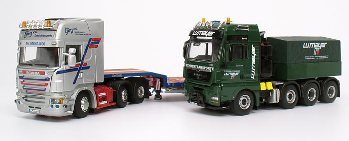 Foto Scania / Nooteboom R480 mit Tieflader – „Binz KG“