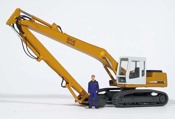 Foto Liebherr R 914 B mit Böschungsstiel