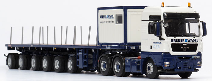 Foto MAN / Nooteboom TGX 33.540 mit Ballasttrailer – „Breuer & Wasel“