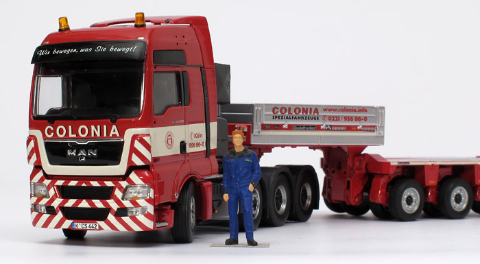 Foto MAN / Goldhofer TGX 41.540 / XLE – „Colonia“