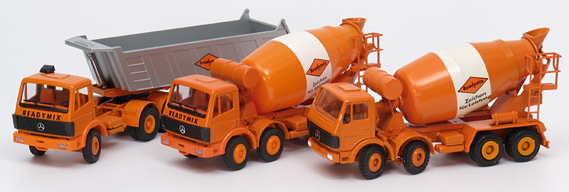 Foto Mercedes-Benz / Meiller SK 2635 mit Kippsattelauflieger – „Readymix“
