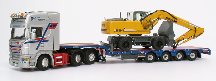 Foto Scania / Nooteboom R480 mit Tieflader – „Binz KG“